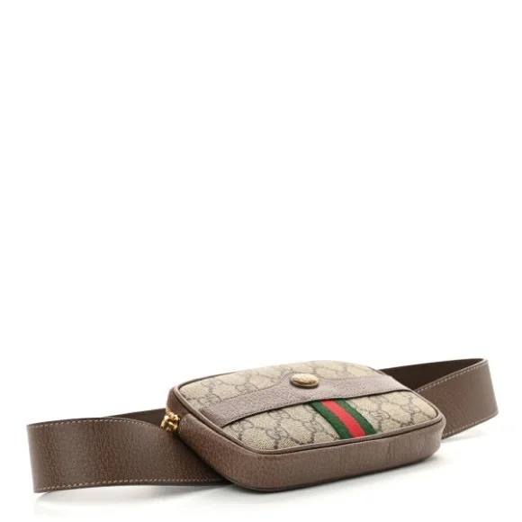 Authentic Gucci GG Supreme Mini Ophidia Belted iPhone Case - Size 75 - 30 - Picture 7 of 16